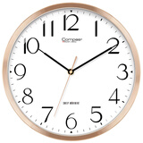康巴丝（Compas）挂钟 创意简约客厅石英钟挂墙卧室时钟 C3263金色 38cm
