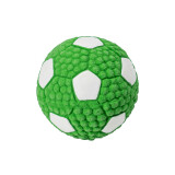 宜特（EETOYS）小号乳胶足球绿色狗狗玩具趣味发声球逗狗神器互动训练宠物用品