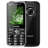 BIHEE百合   电信老人手机4G全网通直板按键联通4G老年手机 黑色（移动联通版）