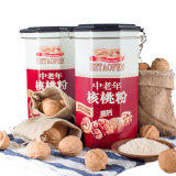 智力核桃粉 中老年高钙无蔗糖罐装核桃粉600g x1罐