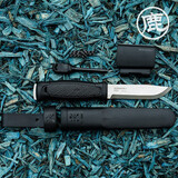 MORAKNIV 瑞典莫拉户外小直刀野营装备露营工具黑客系列高硬度多用途小刀 丛林版 碳钢版