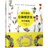 超可爱的立体纸艺花手作教程（栩栩如生的纸艺花、清晰的图解教程、实物大小的纸样）