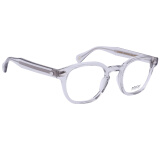 MOSCOT玛士高眼镜LEMTOSH男女款手工板材光学镜全框复古镜框黑色眼镜 透明灰/49码/LightGrey 镜架