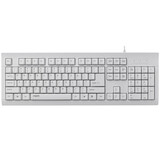 雷柏（Rapoo）K150有线办公薄膜键盘电脑商务办公高性价比USB轻薄防溅水台式笔记本小巧 K150.珍珠白