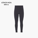 爱慕先生男暖裤暖衣暖阳AIR单层秋裤秋衣男士秋冬保暖 深灰色（单层暖裤）2.0 L (170)