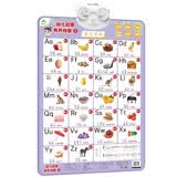幼儿启蒙有声挂图 英文字母 3-6岁儿童早教玩具启蒙认知英文字母看图识物点读发声挂图 点读书 发声书 有声书 早教发声书 早教发声书 点读书