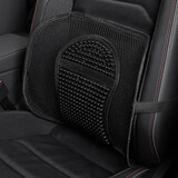 汽车座椅腰靠车用腰背靠垫透气四季司机驾驶员座腰部支撑腰枕托 居家办公室按摩腰靠舒适 马鞍坚固款-冰丝腰靠