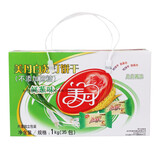 美丹美丹白苏打饼干礼盒装1000g蔬菜原味鲜葱燕麦芝麻年货礼品 鲜葱味 美丹礼盒1000g