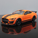 美驰图 1:18 2020款 福特野马GT500谢尔比眼镜蛇合金汽车模型车模 收藏 橙色