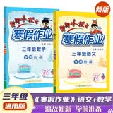 2023年春季 黄冈小状元寒假作业三年级语文数学两本套装通用版人教