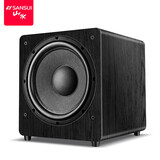 山水（SANSUI）SP4-15 低音炮 12吋木质家庭影院高保真音箱 300W额定功率有源低音炮 SP4-12无源低音 山水SP4-12寸单喇叭（无源低音炮）