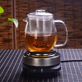 禾艾苏（heisou） 高硼硅耐热玻璃茶壶功夫茶具智能恒温热水壶煮茶炉家用泡茶器 650ml茶壶+电热炉