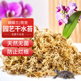 漫生活干水苔/苔藓(特级)营养土蝴蝶兰君子兰乌龟盆栽蓬松保湿景观100g