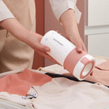 乐扣乐扣电热水杯EJK3115便携式烧水壶保温迷你小型家用自动加热旅行外出烧水杯迷你烧水壶 0.35L -粉色