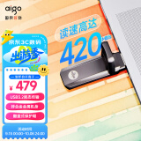 爱国者（aigo）1TB USB3.2 超极速固态U盘 U391 金属U盘 读速420MB/s 速度狂飙移动固态硬盘