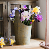 掬涵仿真鸢尾花梵高爱丽丝软装饰摆放假花高级感客厅室内花艺造型摆件 穹(80cm)