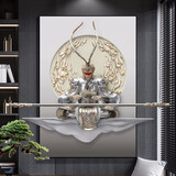 棕榈树（palmtree）斗战胜佛浮雕装饰画现代客厅沙发背景墙挂画卧室3D立体壁画孙悟空 斗战胜佛（80*90cm）棒子100cm