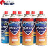 脉鲜（MAXSUN）进口便携卡式炉通用气罐 野餐户外炉具瓦斯燃气罐 酒店餐厅丁烷气罐 CRV防爆气罐 二合一 6瓶