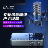 魅声 T9S 声卡直播设备全套k歌专用套装外置手机电脑麦克风无线话筒抖音唱歌录音配音游戏户外主播专业 T9S-H5（专业棚级高音质 / 低切衰减可调）