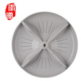 徽曦 适配松下洗衣机配件波轮盘 转盘 XQB65-Q6121 QA6121 QA6131 Q6131 W8FX直径35/高4.8【螺丝/垫片】