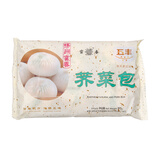 富春 扬州包子 烧麦蟹黄包荠菜包三丁包小笼包烧卖萝卜丝包 速食早餐 荠菜包300g