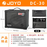 卓乐（JOYO）JOYO卓乐DC15/15S/30电吉他音箱户外直播便携民谣木吉他弹唱音响 DC-30电吉他音箱(30W)+礼包