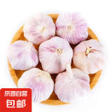 京喜加 紫白皮蒜精品大蒜特价批发商用调味料蒜瓣 【优选】 1斤 毛重