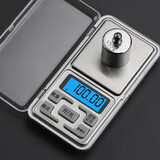 妙奕嘉高精度迷你电子秤0.01g便携珠宝秤克秤实验室克数克重称克称茶叶 迷你电子秤【500g/0.01g】