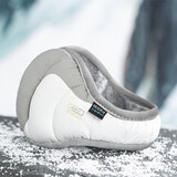 极地日记 冬季新品羽绒耳罩耳包男士户外防寒运动登山耳捂折叠可调节耳罩 C12DL 均码