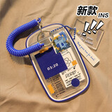 创意卡套校园卡饭卡高颜值公交地铁交通卡工作牌带挂绳高级感男女生情侣卡套身份证门禁银行卡保护套 个性xsmsx 卡套+弹簧绳+挂饰 透明可爱ins证件卡套钥匙扣