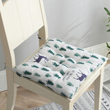 馨颜棉麻椅垫加厚办公室坐垫电脑学生座垫餐桌椅子坐垫汽车垫沙发垫 吉祥麋鹿