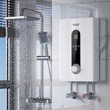 斯帝博（starborn）即热式电热水器电家用洗澡专用变频恒温快热式大功率电热水器隐藏式速热热水器超薄过水热 包安装 12000W 变频款-ESC-H12T