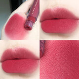 完美日记（PERFECT DIARY）至臻柔色丝绒唇釉红梨天鹅绒口红绵柔绒雾软陶唇泥唇膏礼物送女友 天鹅绒V08 玫瑰桃金带细闪