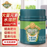 德沃多肥料大量元素水溶肥500g通用型园艺果蔬种菜花肥料植物盆栽发财树肥料