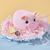 乐吉儿乐吉儿发条摇摆小猪毛绒儿童玩具上链上劲会跑的猪玩偶生日礼物