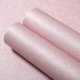 酌秀墙纸自粘卧室客厅宿舍背景贴纸房间墙面装饰床头墙贴纸翻新背景 粉色丝线