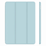 JETech 苹果iPad Pro12.9【2015-2017非全面屏】磁吸智能休眠平板支架保护套 浅蓝色