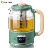 小熊小熊YSH-C08T1养生壶迷你多功能保温电水壶家用办公煮茶器0.8升 小熊YSH-C08T1绿色(304不锈钢)