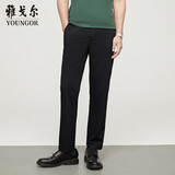 雅戈尔 裤子男士 2023春夏季青年男商务休闲长裤 深蓝 175/86A