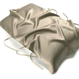 桑宋重磅真丝枕巾丝绸枕头巾100%桑蚕丝美容护肤透气抗菌单人6根绑带