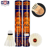 亚狮龙（RSL） 羽毛球12只装训练比赛用球77速飞行稳定落点精准 RSL  66号 1筒 77速