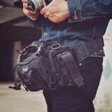 麦格霍斯（MAGFORCE）中国台湾台马0402魔法腰包户外背包运动休闲腰包多功能多隔层 黑色