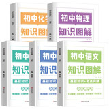 套装5册 初中知识图解大全：语文数学英语物理化学（初中通用） 初中基础知识手册专项训练及考点突破初中一本知识大盘点核心知识集锦知识清单中考总复习必备初中生初一二三中考复习资料教辅重难点归纳总结