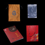 山中玉文玩刷子紫光檀黑猪鬃软硬毛橄榄核桃金刚菩提玉器保养清理工具 工具S7【锦囊+手袋+密封+手册】