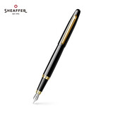 犀飞利（sheaffer） 钢笔 VFM系列 商务办公书法练字文具墨水礼盒签字笔 生日节日礼物 钢笔 黑漆金夹