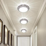 爱沐森（AIMUSEN） 过道灯简约现代走廊灯玄关灯led阳台吸顶灯天花筒灯射灯进门灯 小号3W暖光（暗装）开孔5-8厘米