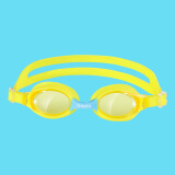 英发（YINGFA） 泳镜 新款男孩女孩游泳镜 高清防水防雾 大框一体儿童游泳眼镜 J720AF-03黄色