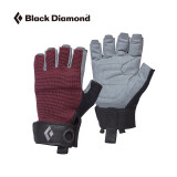 Black DiamondBlackDiamond攀岩手套黑钻BD户外运动装备女款半指攀登手套801868 6018紫色Bordeaux xs