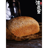 清晨里 99%全麦吐司面包无油无蔗糖0添加黑麦粗粮低g脂卡代餐欧包 99%全麦吐司（切片） 450g