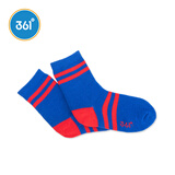 361°361童袜儿童袜子男女童长袜运动袜【1双装】 N11832361 宝蓝 6